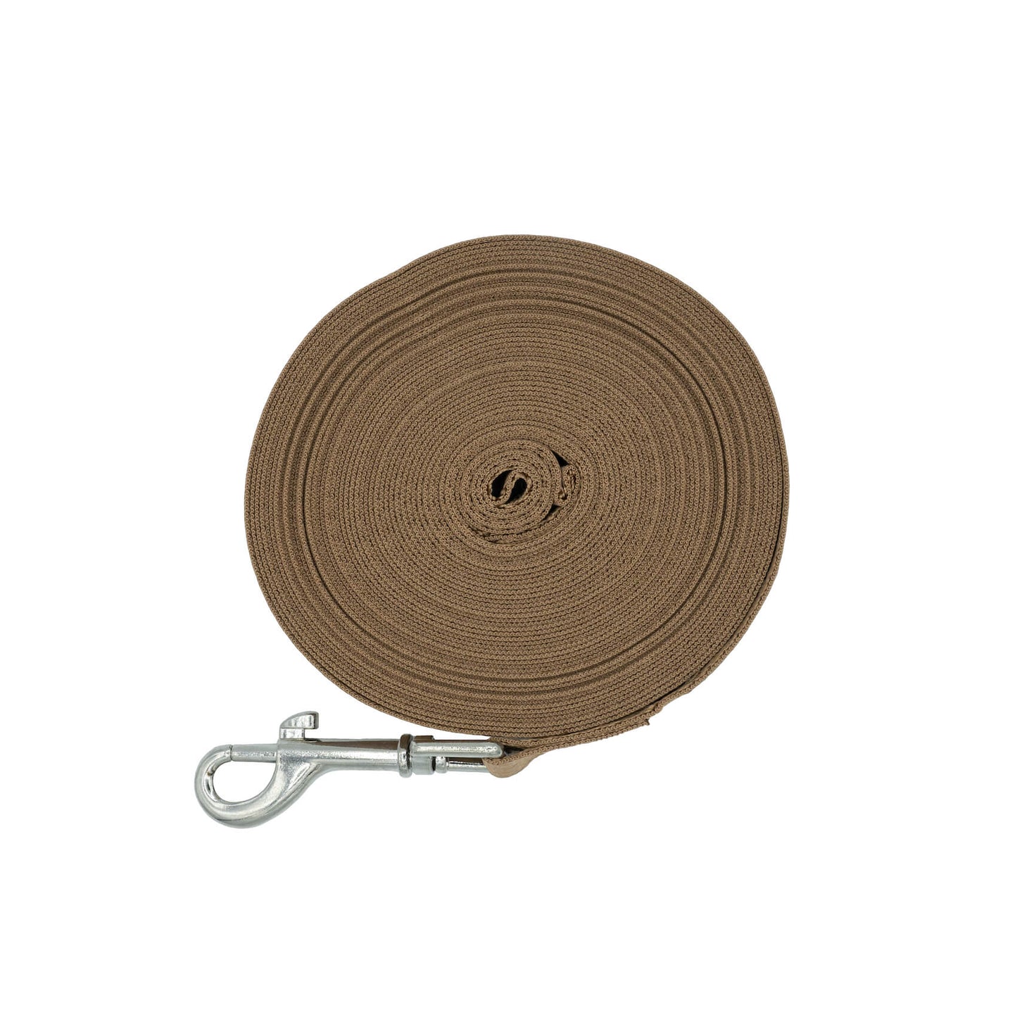 Recycled 10 Meter Dog Leash Brown