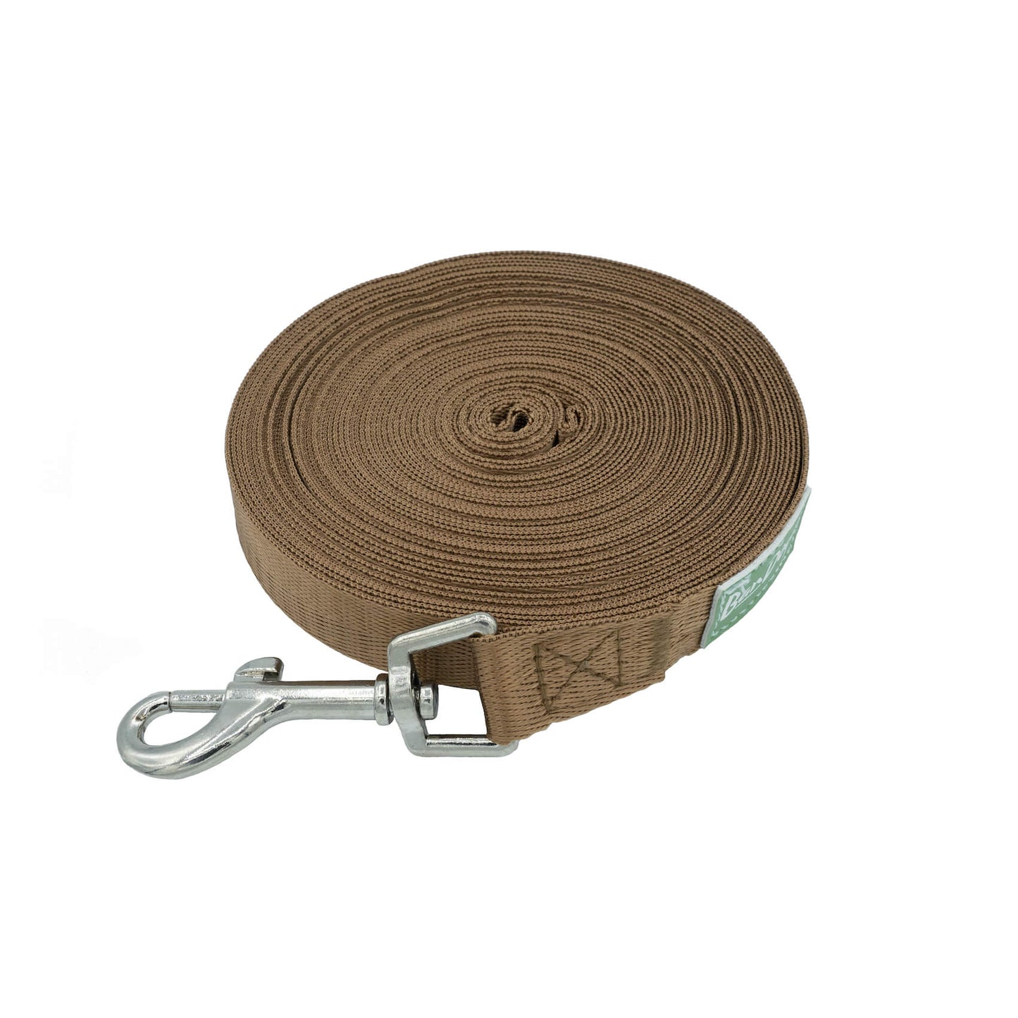 Recycled 10 Meter Dog Leash Brown