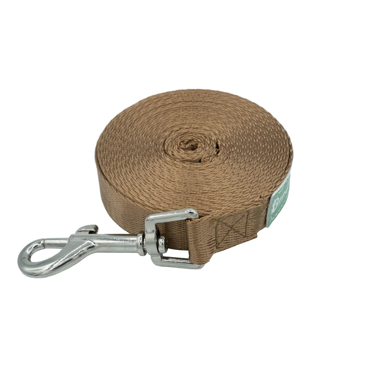 Recycled 5 Meter Dog Leash Brown