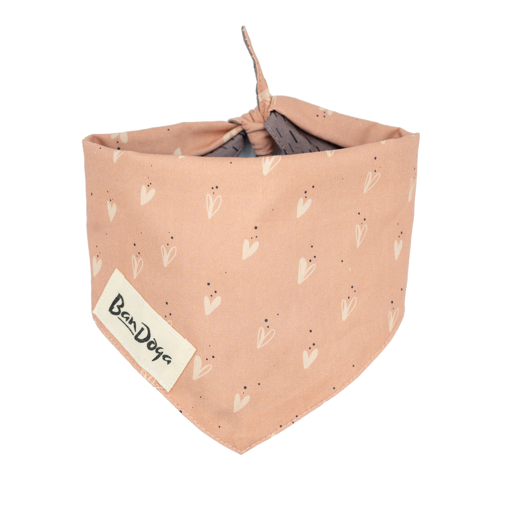 Hearts Dog Bandana - Bandoga