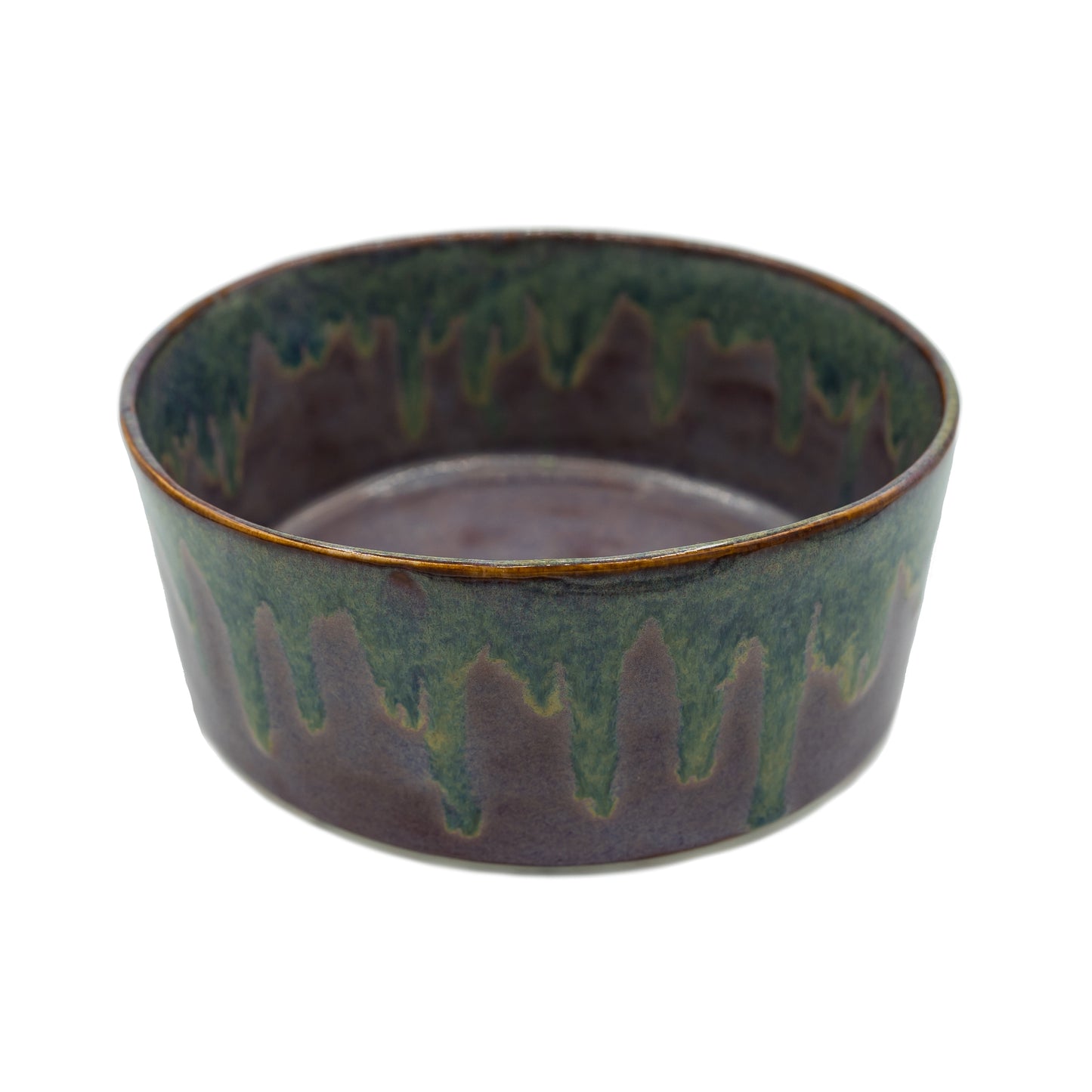 Mauve Dog Bowl Ceramic - Bandoga