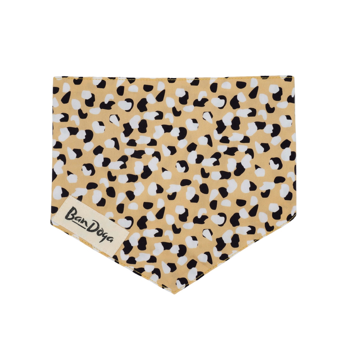 Wild Tan Dog Bandana