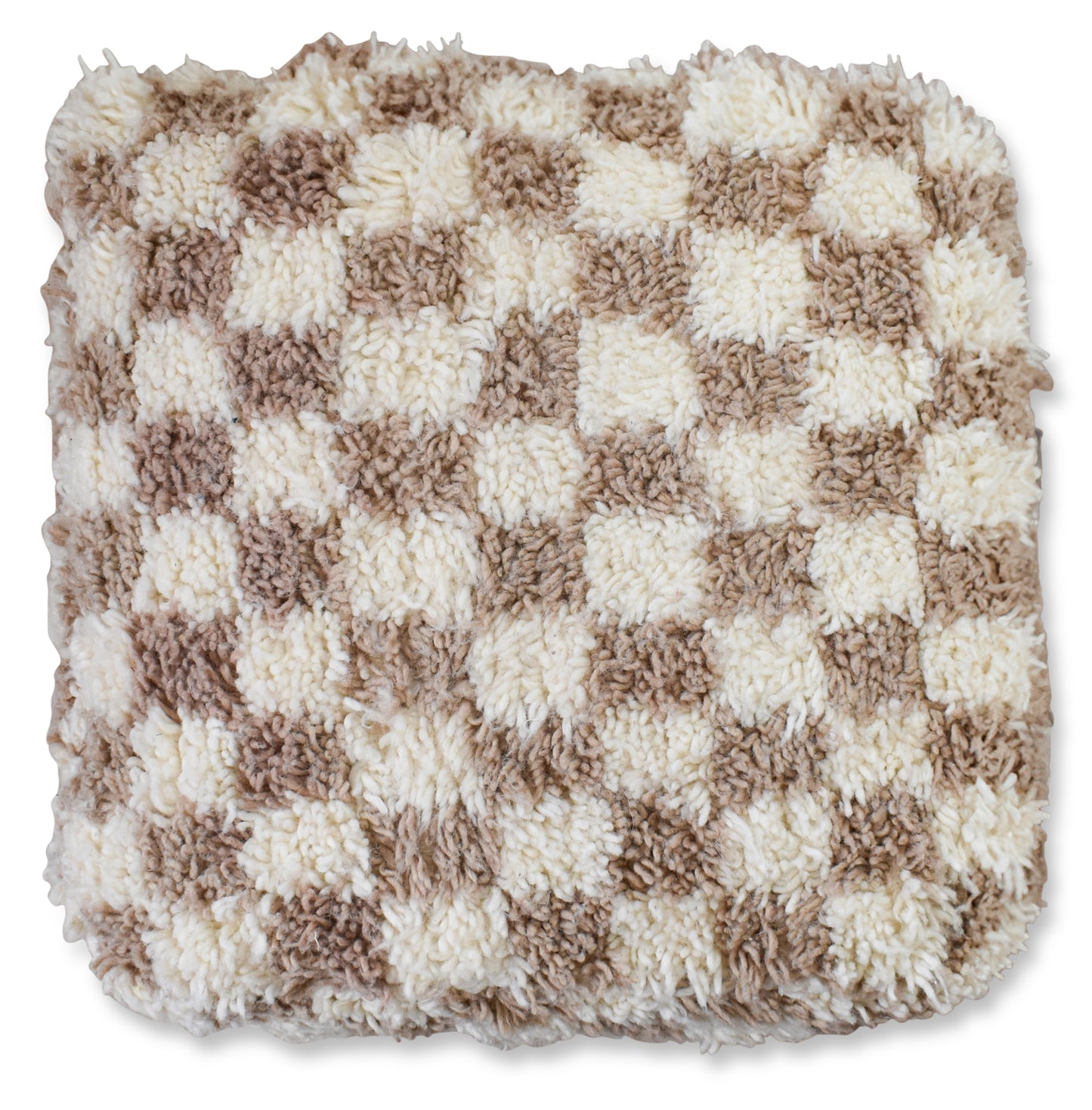 Dog pillow checkered - Beige