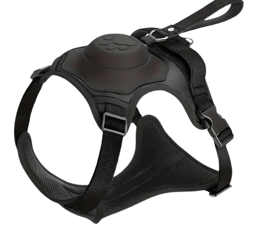 Bandoga 2-in-1 Honden Harnas - Hondentuigje set met riem - maat M