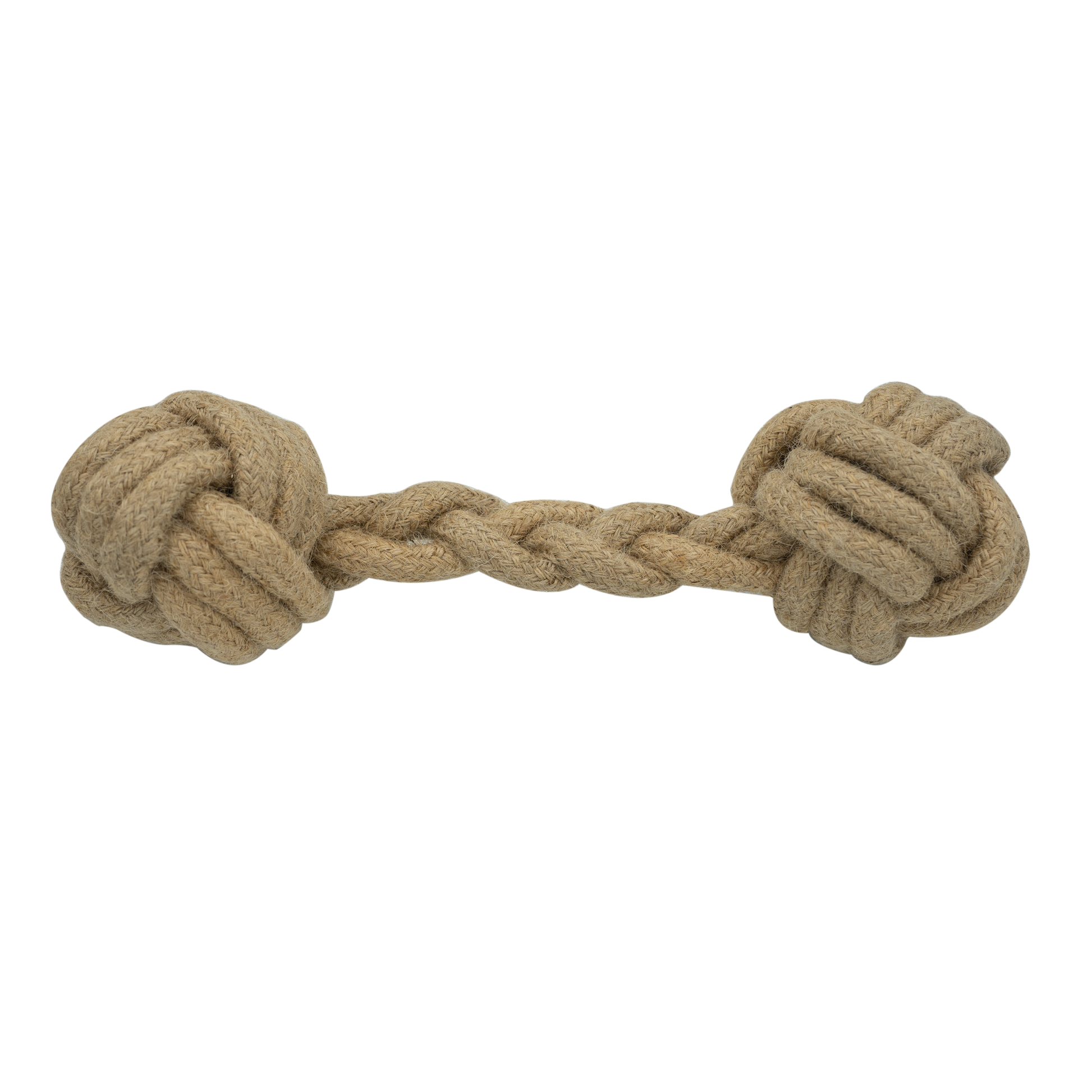 Hemp Rope Dog Toy Double - Bandoga