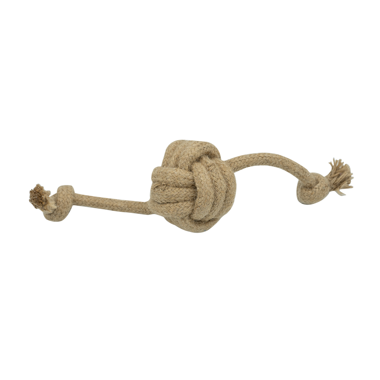 Hemp Rope Natural Dog Toy Knotty - Bandoga