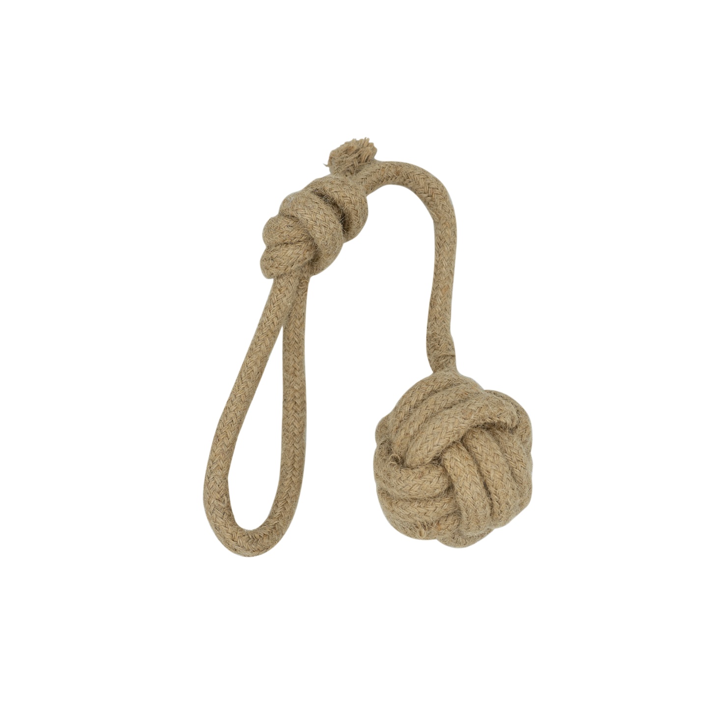 Hemp Rope Natural Dog Toy Swing - Bandoga