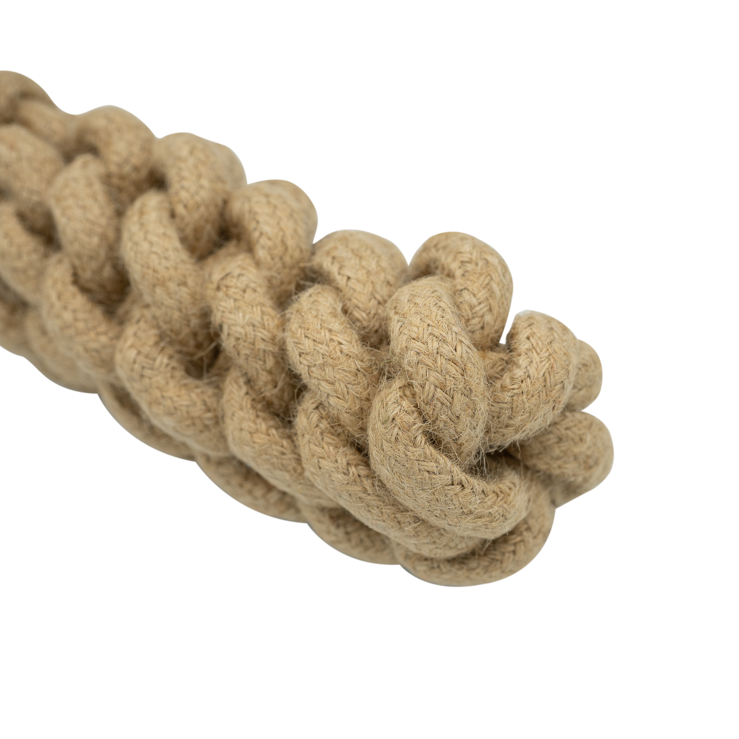 Hemp Rope Natural Dog Toy Tug - Bandoga