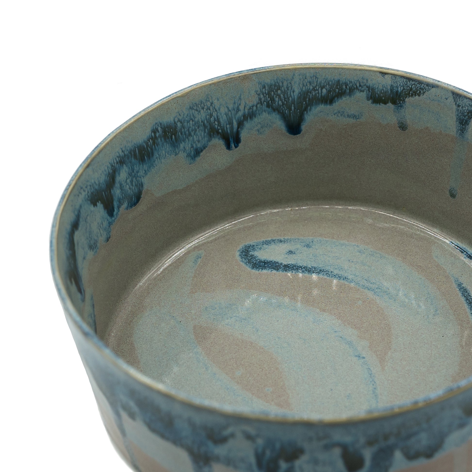 Day Dog Bowl Porcelain - Bandoga Closeup