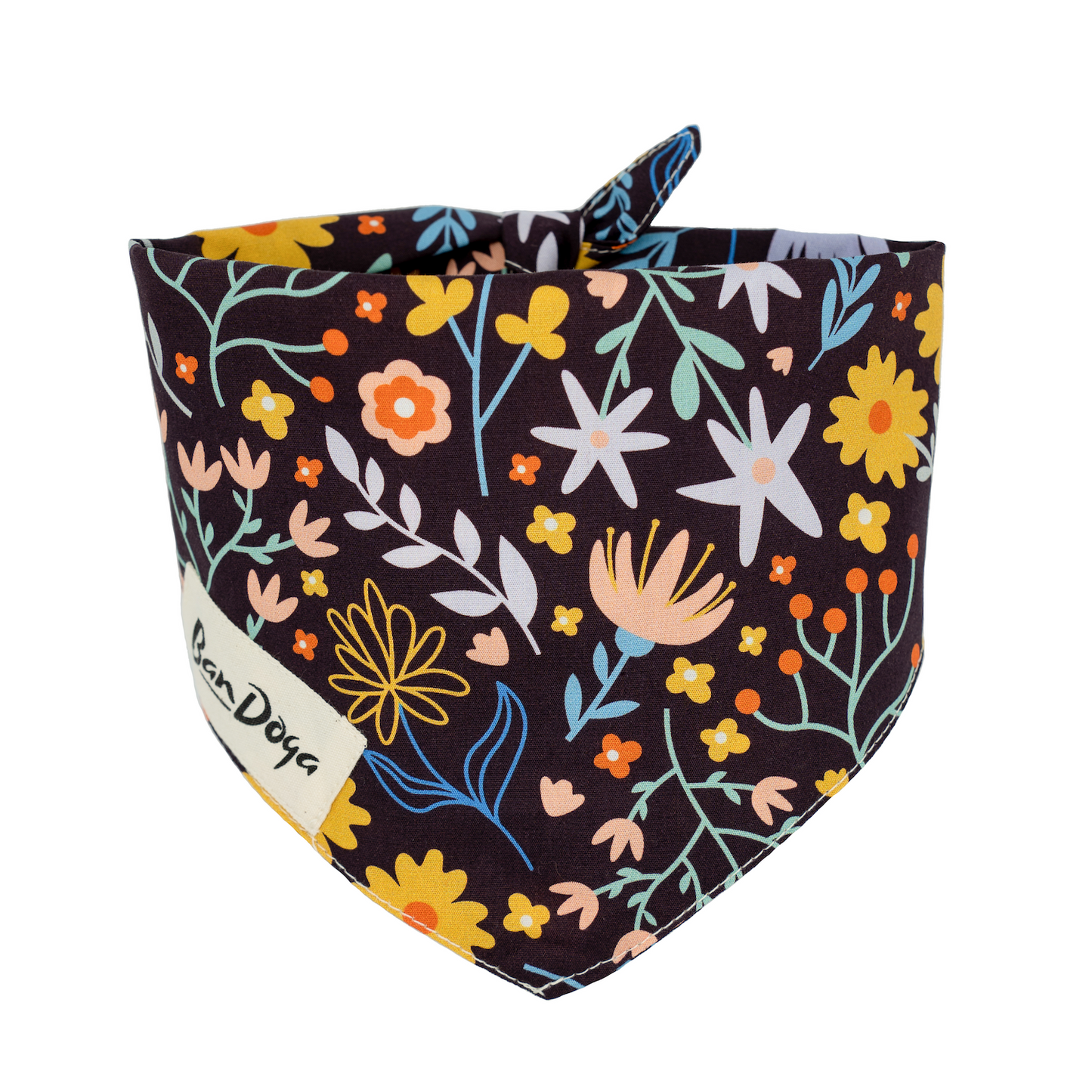 Flower Fall Dog Bandana - Bandoga