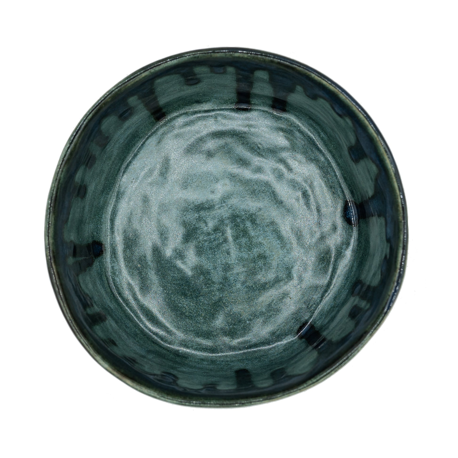 Ocean Dog Bowl Ceramic Bowl - Bandoga Top View